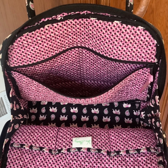 Vera Bradley 🐘 Elephant and Paisley Pattern Satchel - Picture 5 of 7